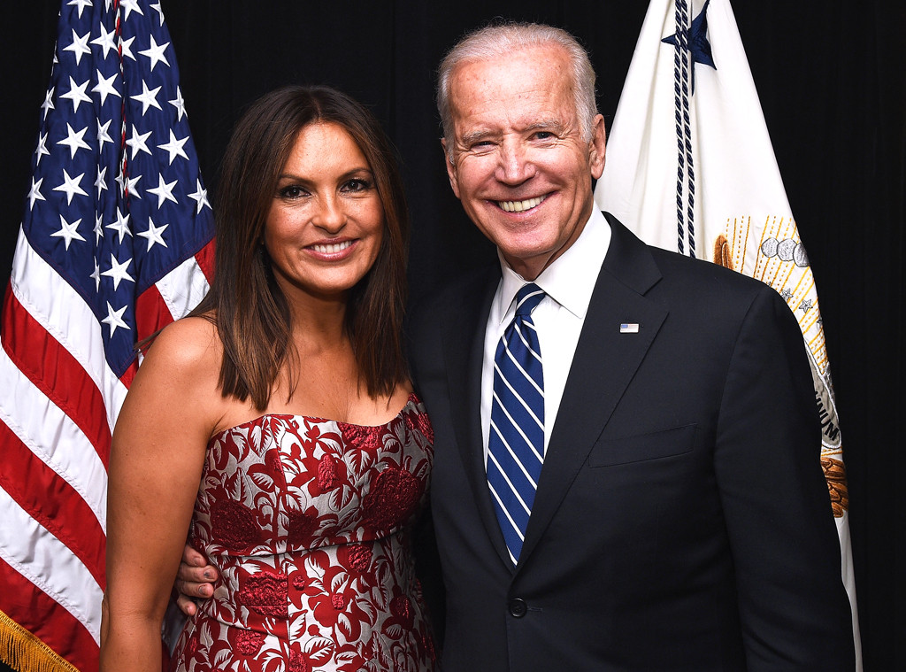 Mariska Hargitay, Joe Biden Mariska Hargitay, Joe Biden